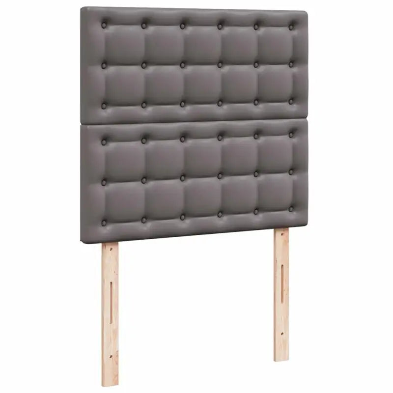 Grijs ottomaan bed met ruime opbergruimte en comfortabel matras - Bedden & bedframes
