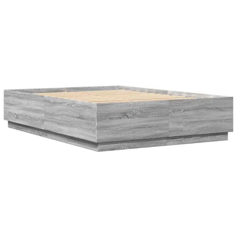 Grijs Sonoma bedframe van bewerkt hout voor een goede nachtrust - Bedden & bedframes