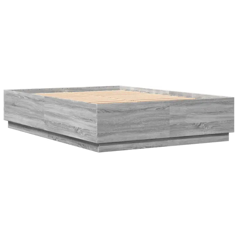 Grijs Sonoma bedframe van bewerkt hout voor een goede nachtrust - Bedden & bedframes
