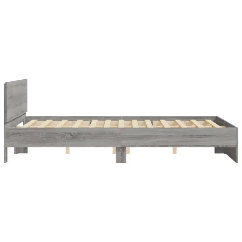 Grijs Sonoma bedframe voor een stabiele en stijlvolle slaapkamer - Bedden & bedframes