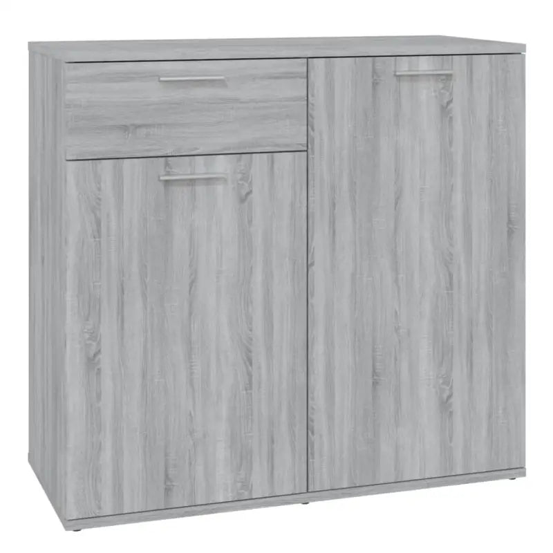 Grijs Sonoma dressoir in bewerkt hout met eenvoudig schoonmaakgemak - Dressoirs & buffetkasten