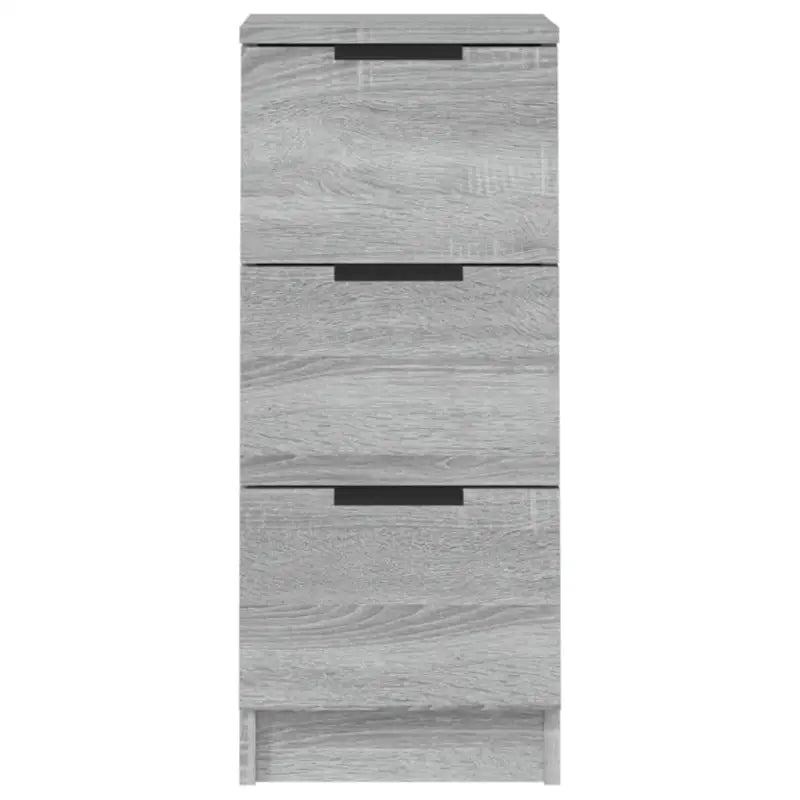 Grijs Sonoma dressoir van bewerkt hout met eenvoudig ontwerp - Dressoirs & buffetkasten