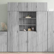 Grijze Sonoma Dressoirs van bewerkt hout voor extra opbergruimte - Dressoirs & buffetkasten