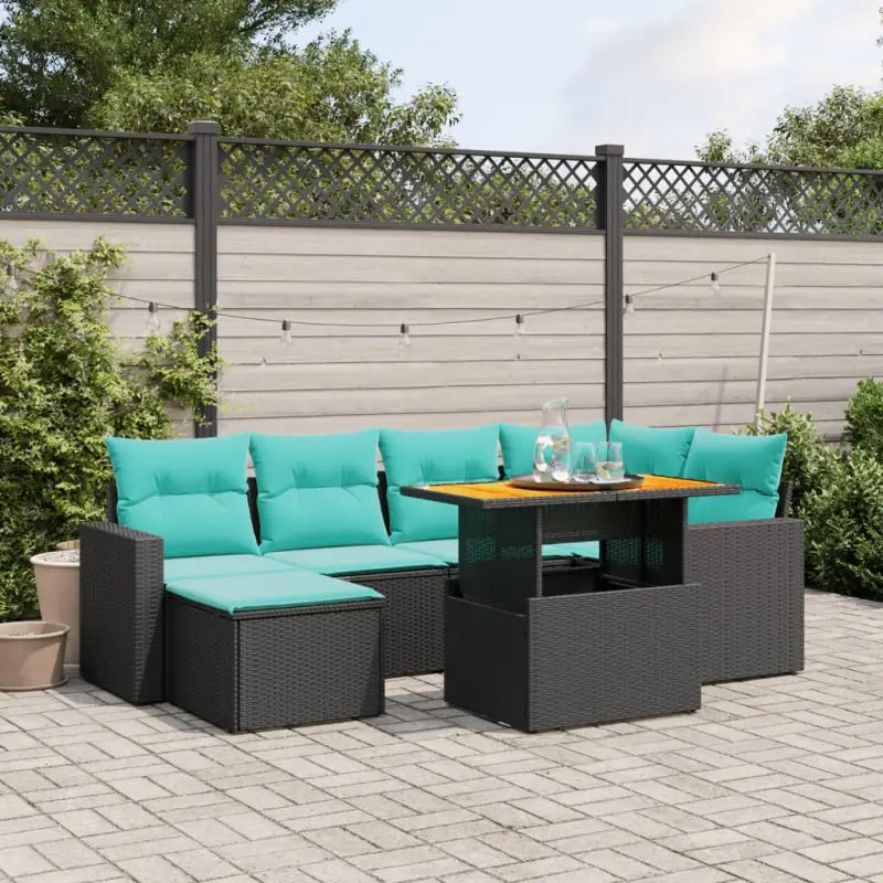 Grijze tuinset met waterdichte tas en gepoedercoat staal voor buitenplezier - Zwart / zonder opbergruimte - Tuinsets