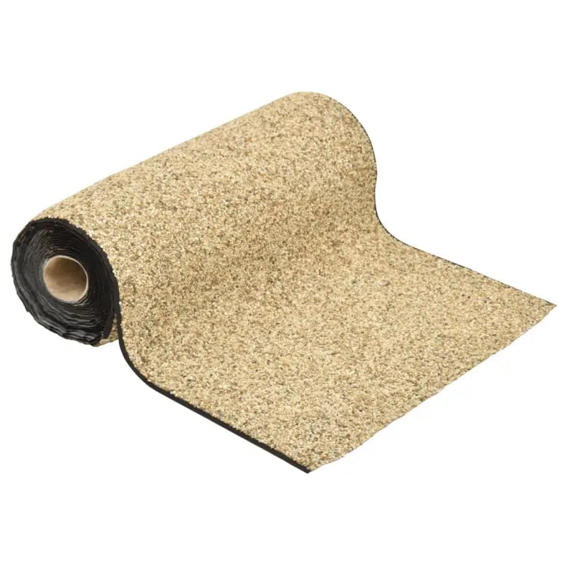 Grindfolie in natuurlijke zandkleur met nonwoven PP-fleece en drinkwaterveilige lijm - natuurlijk zandkleurig / 100 x