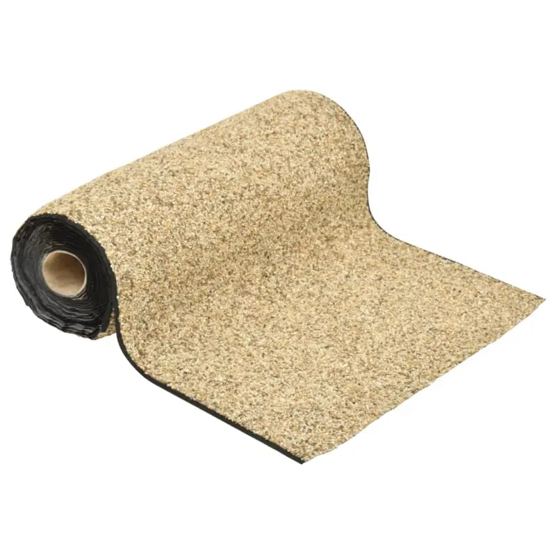 Grindfolie in natuurlijke zandkleur met nonwoven PP-fleece en drinkwaterveilige lijm - natuurlijk zandkleurig / 500 x