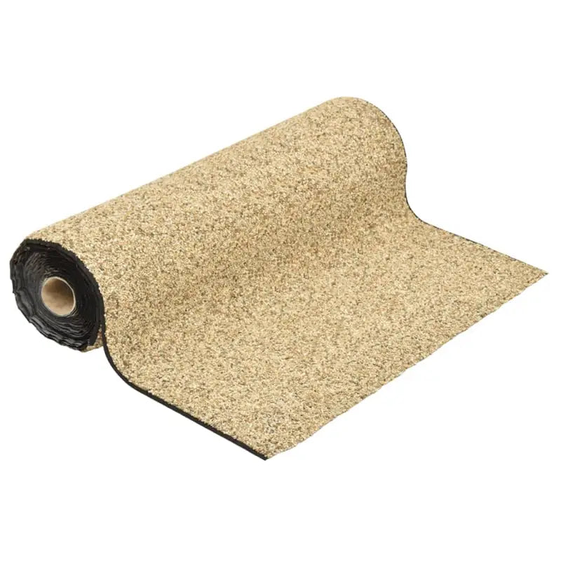 Grindfolie in natuurlijke zandkleur met nonwoven PP-fleece en drinkwaterveilige lijm - natuurlijk zandkleurig / 250 x