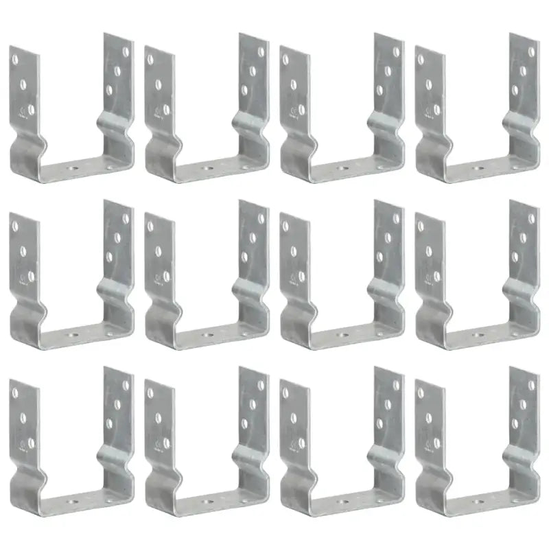 Grondankers met stevige constructie en voorgeboorde gaten for duurzame buitenruimte - 12 x 6 x 15 cm / 12 - Grondankers
