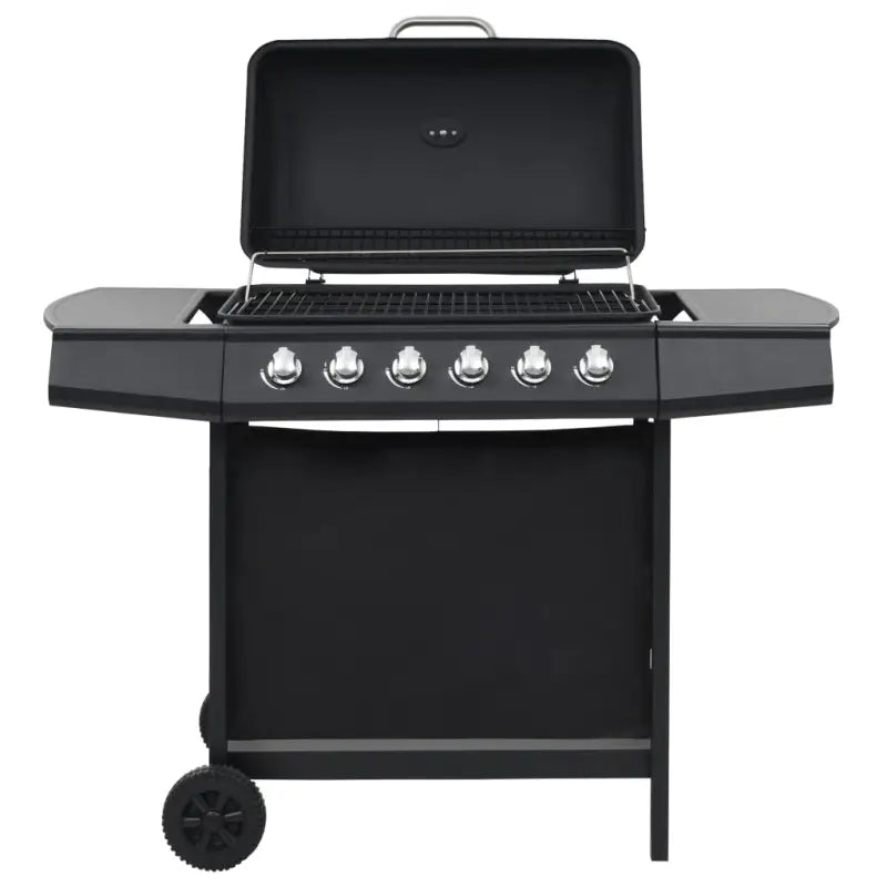 Grote gasbarbecue voor gezellige tuinfeesten - Zwart - Barbecues