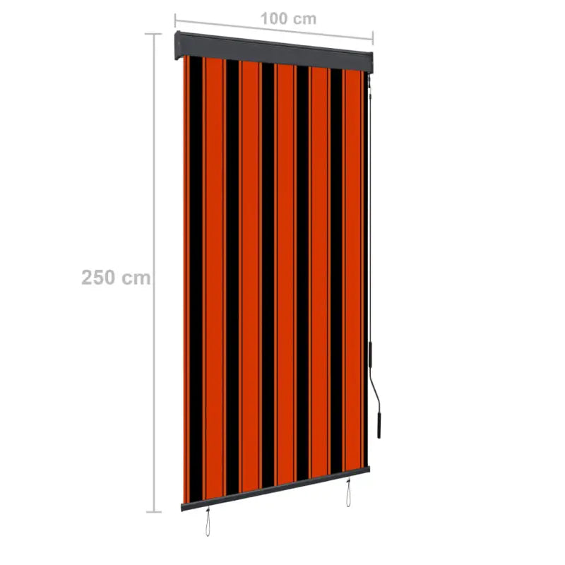 Handbediend tuinrolgordijn voor balkon tuin of terras - Jaloezieën & rolgordijnen