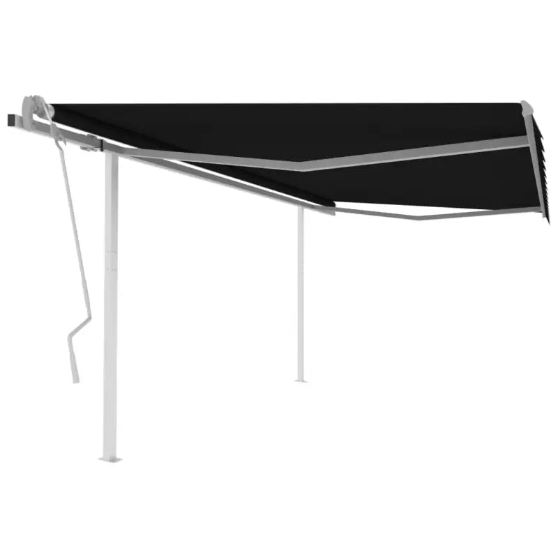 Handmatige uitschuifbare terrasluifel met gepoedercoat aluminium frame - Zonwering