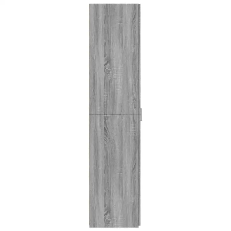 Hoge kast in grijs sonoma van bewerkt hout voor een stijlvolle interieurubouw - Dressoirs & buffetkasten