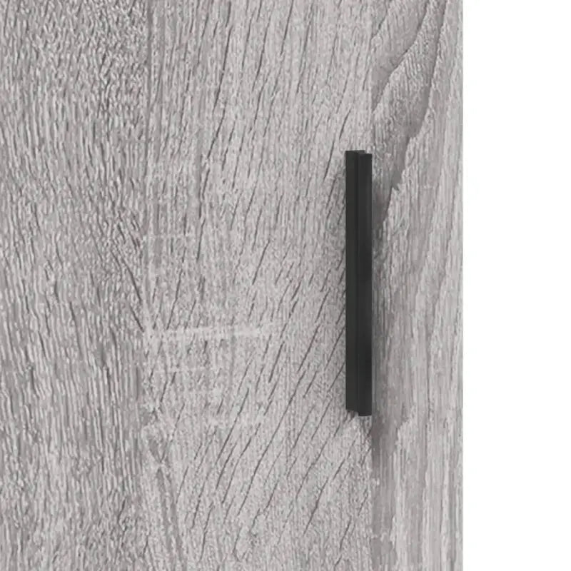 Hoge kast in grijs sonoma van bewerkt hout voor een stijlvolle uitstraling - Dressoirs & buffetkasten
