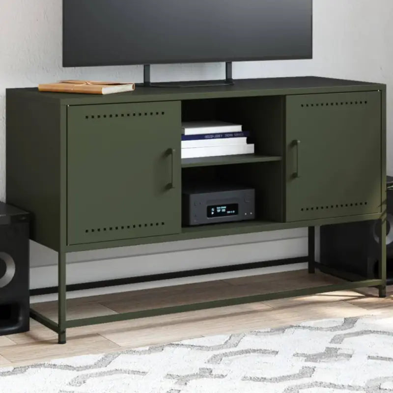Hoge kast met industriële stijl voor woon- en slaapkamer - Wit / 1 - Dressoirs & buffetkasten