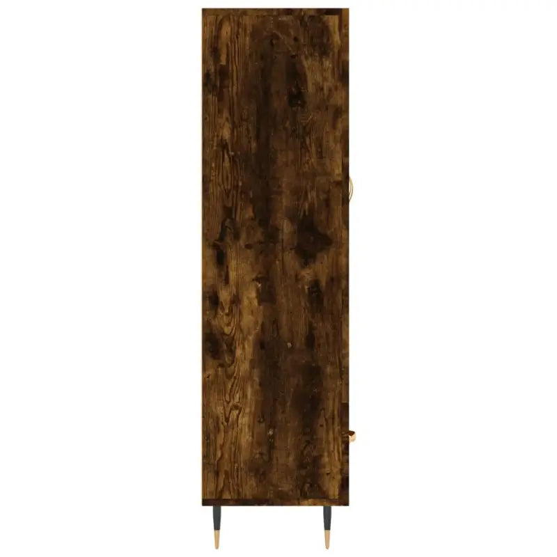 Hoge kast met metalen poten van bewerkt hout voor moderne interieurs - Dressoirs & buffetkasten