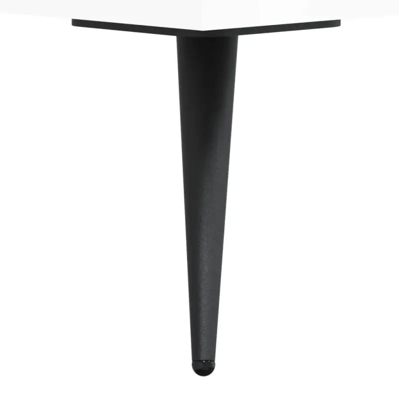 Hoge kast van bewerkt hout in hoogglans wit voor een trendy interieur - Dressoirs & buffetkasten