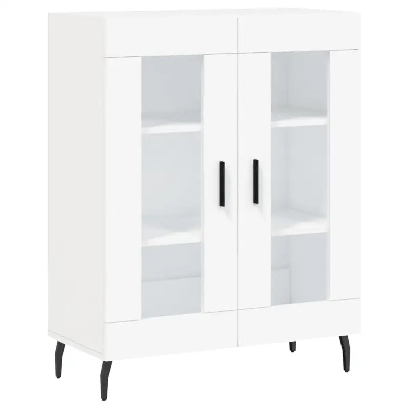 Hoge kast van bewerkt hout met duurzame charme en unieke uitstraling - Dressoirs & buffetkasten