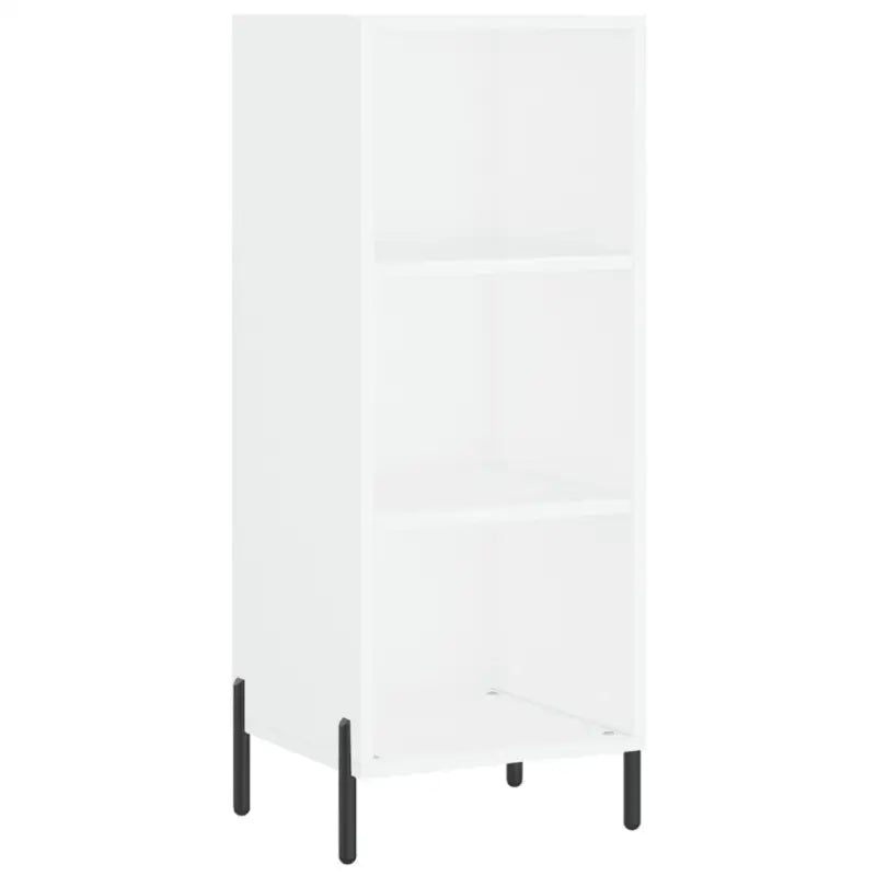 Hoge kast van bewerkt hout met duurzame en stabiele afwerking - Dressoirs & buffetkasten