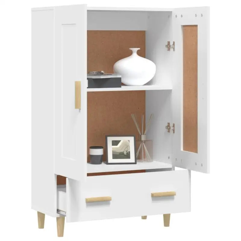 Hoge kast van bewerkt hout voor een stijlvolle bestaande interieurstijl - Dressoirs & buffetkasten