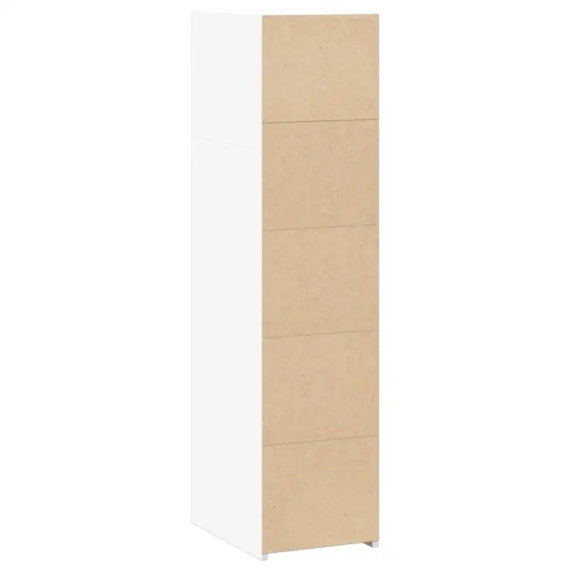 Hoge kast van bewerkt hout voor een stijlvolle en praktische woonkamer - Dressoirs & buffetkasten