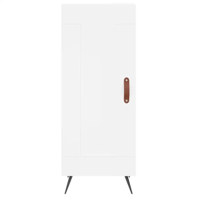 Hoge kast van bewerkt hout voor een trendy en duurzame interieurstijl - Dressoirs & buffetkasten