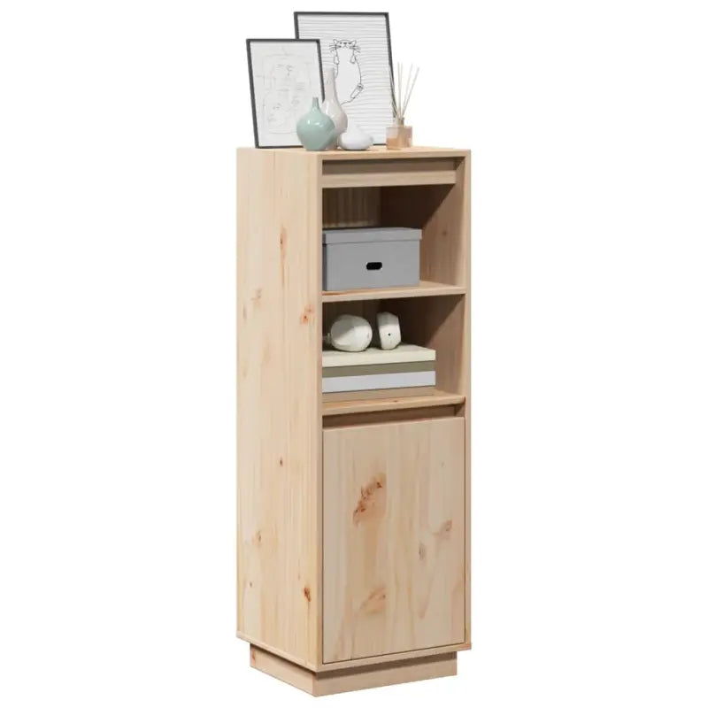Hoge kast van massief grenenhout voor een stijlvol interieur - Dressoirs & buffetkasten