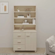 Hoge kast van massief grenenhout voor jouw interieur - Dressoirs & buffetkasten