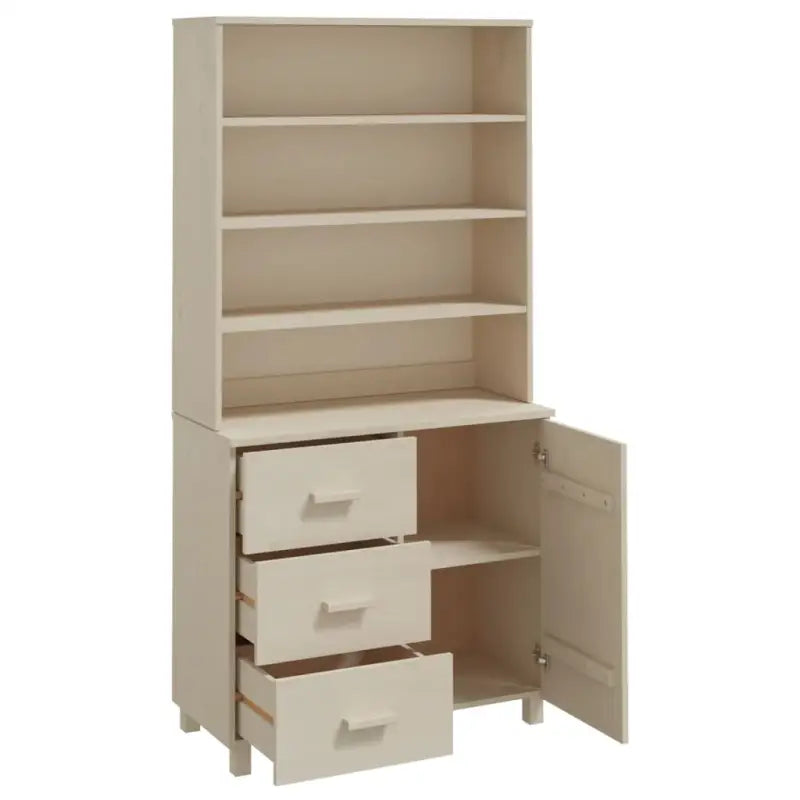 Hoge kast van massief grenenhout voor jouw interieur - Dressoirs & buffetkasten