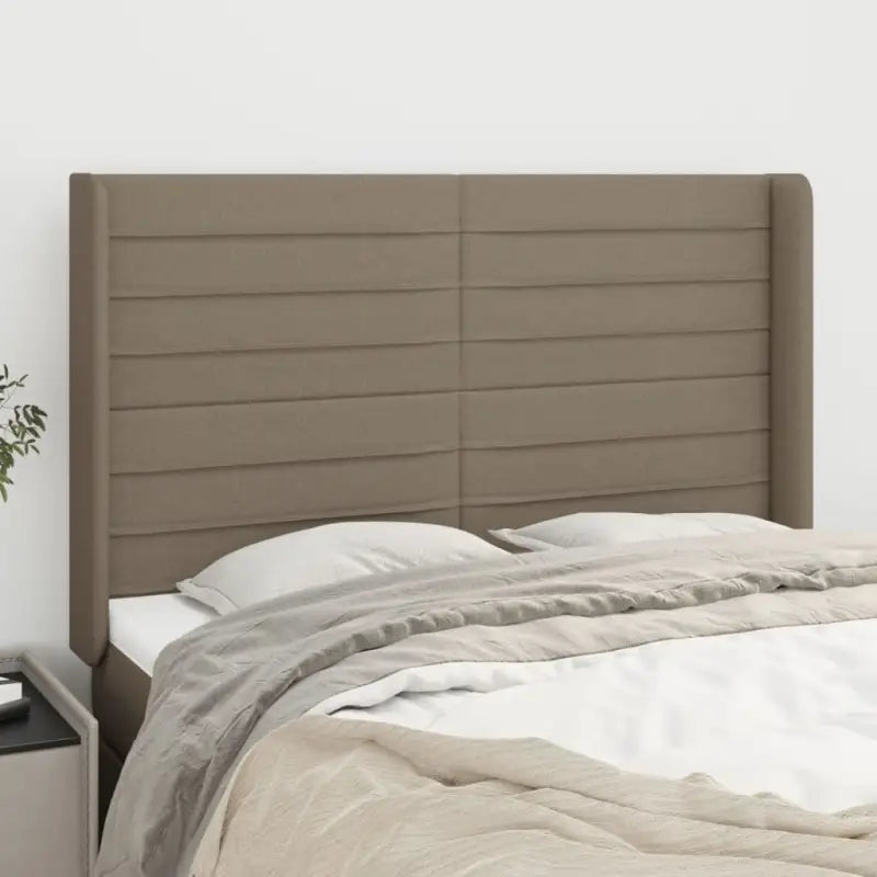 Hoofdborden en voetborden levering bevat 147x16x118 voor elke slaapkamer - Taupe / 147 x 16 x 118/128 cm / 1