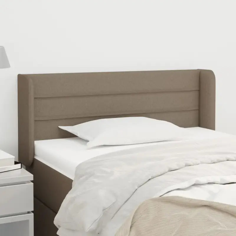 Hoofdborden en voetborden levering bevat 147x16x118 voor elke slaapkamer - Taupe / 103 x 16 x 78/88 cm / 1