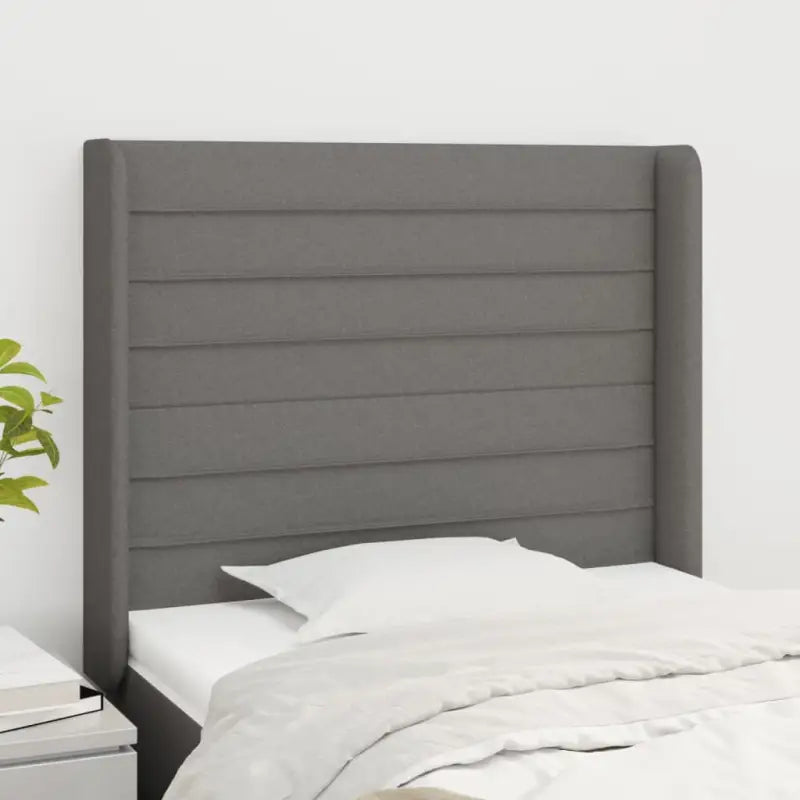 Hoofdborden en voetborden levering bevat 147x16x118 voor elke slaapkamer - Donkergrijs / 103 x 16 x 118/128 cm / 1