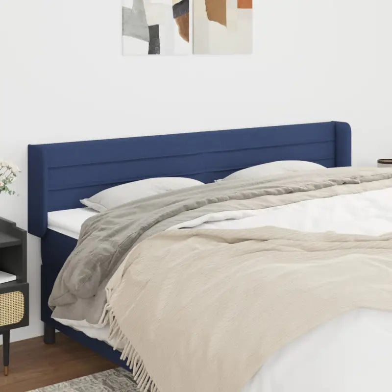 Hoofdborden en voetborden levering bevat 147x16x118 voor elke slaapkamer - Blauw / 183 x 16 x 78/88 cm / 1