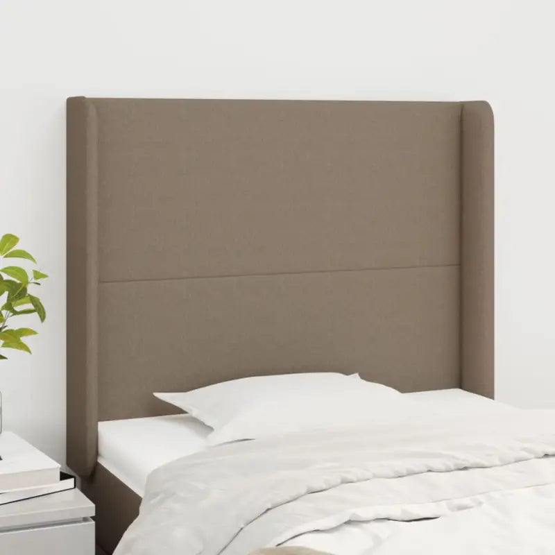 Hoofdborden en voetborden met levering bevat voor elke slaapkamer - Taupe / 93 x 16 x 118/128 cm / 1 - Hoofdborden