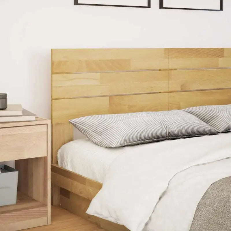 Hoofdborden en voetborden van massief eikenhout voor een stijlvolle slaapkamer - Hoofdborden en voetborden