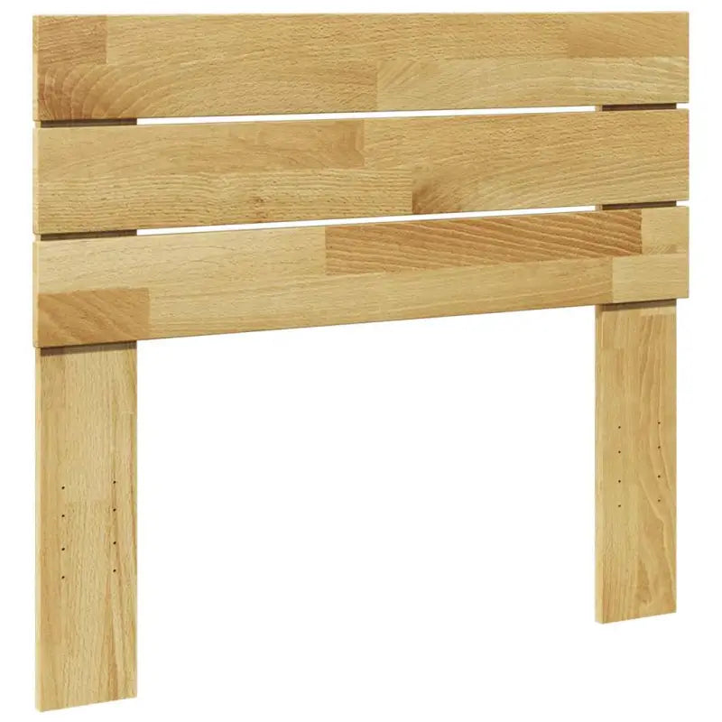 Hoofdborden en voetborden van massief eikenhout voor een stijlvolle slaapkamer - 75 cm / 1 - Hoofdborden en voetborden
