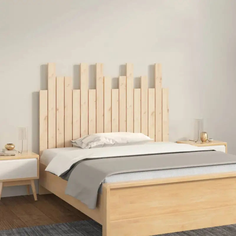 Hoofdborden en voetborden van massief grenenhout met klassiek design - Naturel / 108 x 80 cm / 1 - Hoofdborden