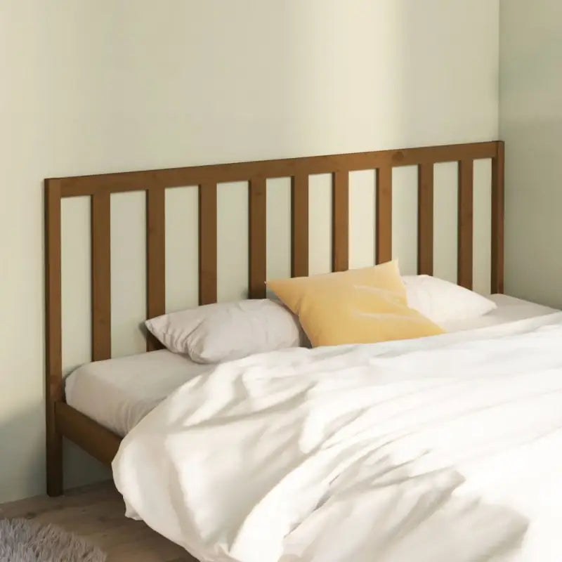 Hoofdborden en voetborden van massief grenenhout met trendy design - Honingbruin / 206 x 100 cm / 1 - Hoofdborden