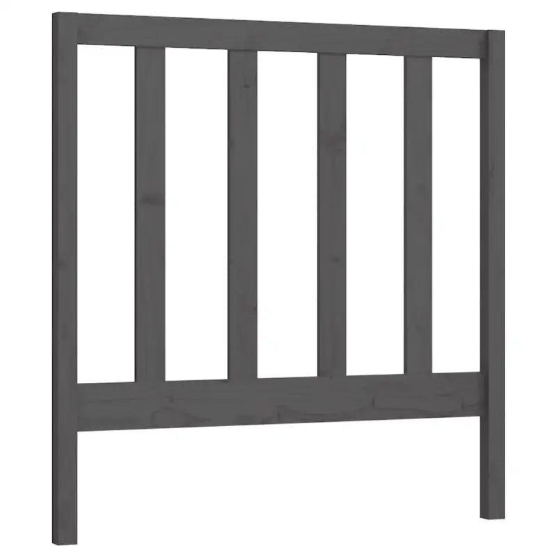 Hoofdborden en voetborden van massief grenenhout met trendy design - Grijs / 81 x 100 cm / 1 - Hoofdborden en voetborden
