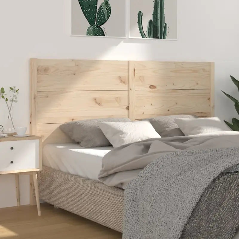 Hoofdborden en voetborden van massief grenenhout voor een stijlvolle slaapkamer - Naturel / 186 x 100 cm / 1