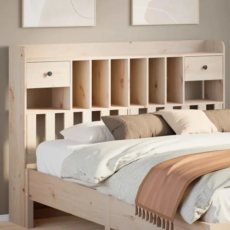 Hoofdborden en voetborden van massief grenenhout voor elke slaapkamer - Naturel / 150 cm / 1 - Hoofdborden en voetborden