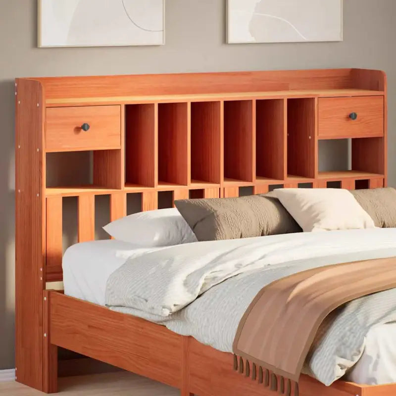 Hoofdborden en voetborden van massief grenenhout voor elke slaapkamer - Wasbruin / 160 cm / 1 - Hoofdborden
