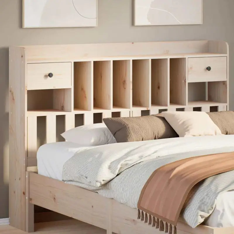 Hoofdborden en voetborden van massief grenenhout voor elke slaapkamer - Naturel / 140 cm / 1 - Hoofdborden en voetborden