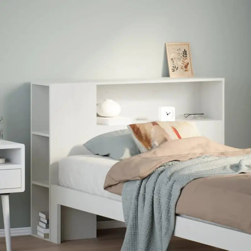 Hoofdborden en voetborden van massief grenenhout voor elke slaapkamer - Wit / 90 cm / 1 - Hoofdborden en voetborden