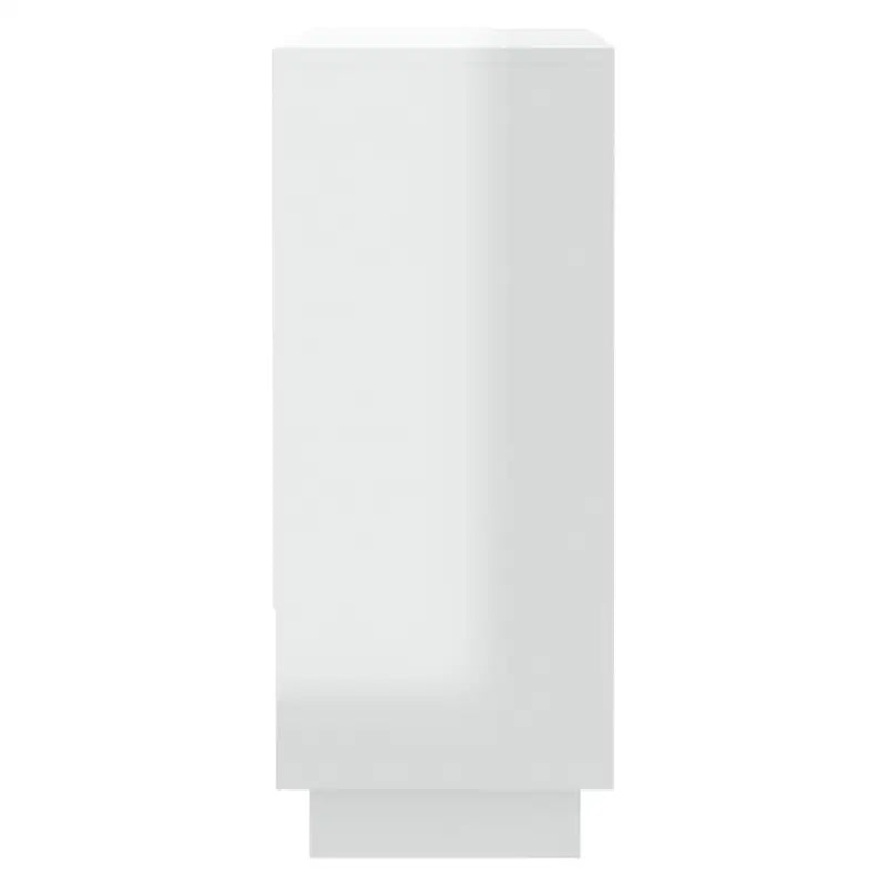 Hoogglans witte dressoir van bewerkt hout voor moderne inrichting - Dressoirs & buffetkasten