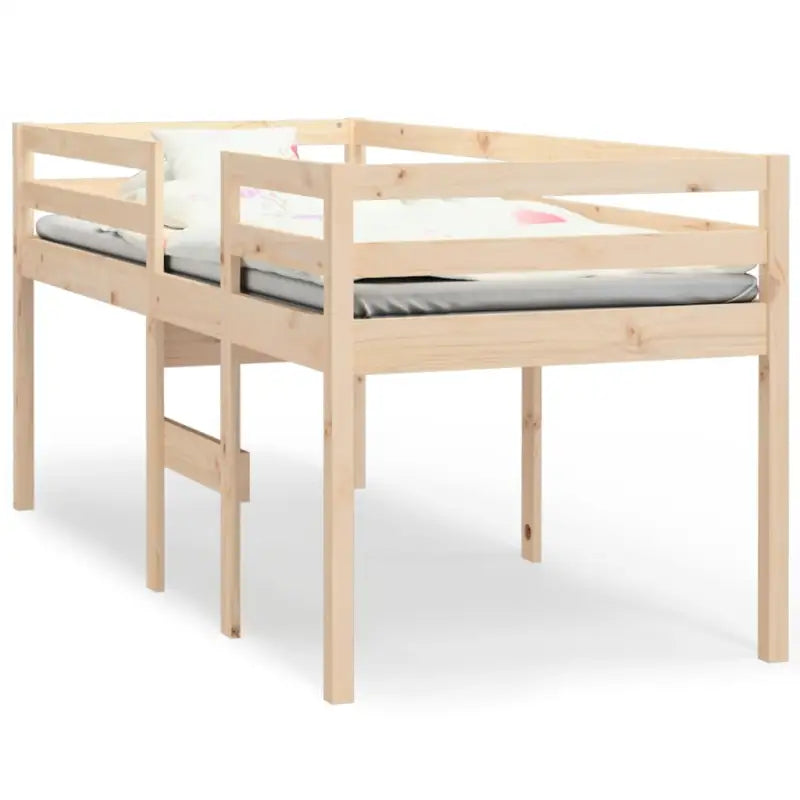 Hoogslaper van massief grenenhout voor moderne kleine slaapkamers - Bedden & bedframes