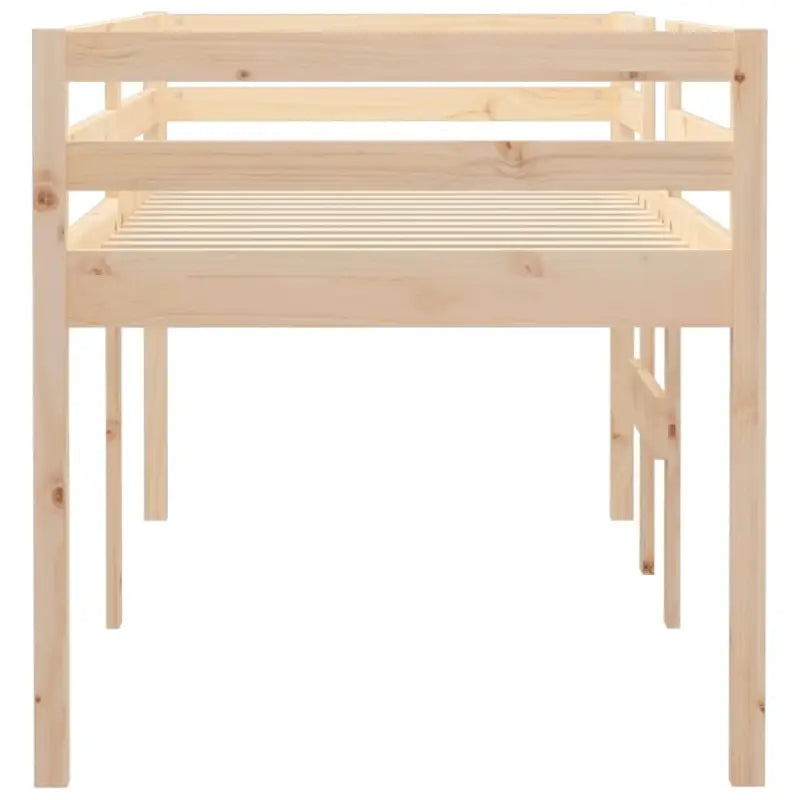 Hoogslaper van massief grenenhout voor moderne kleine slaapkamers - Bedden & bedframes