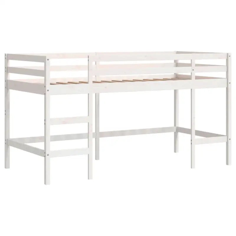 Hoogslaper voor kinderen van massief grenenhout met ruimtebesparing - Bedden & bedframes