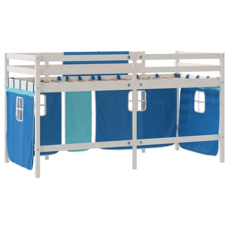 Hoogslaper voor kinderen van massief grenenhout met stabiliteit - Bedden & bedframes