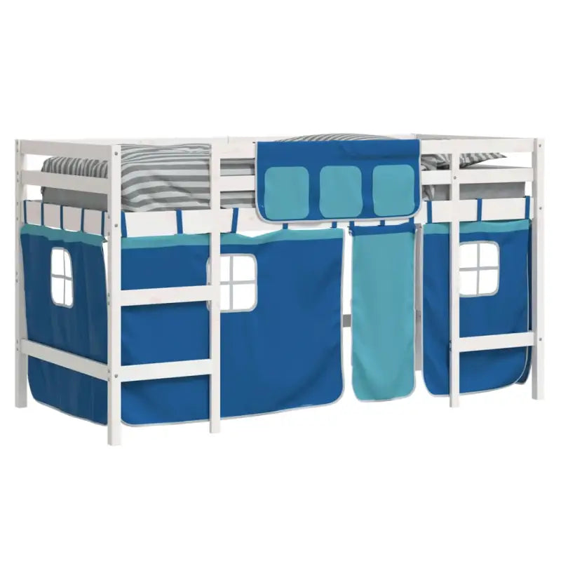 Hoogslaper voor kinderen van massief grenenhout met stabiliteit - Bedden & bedframes