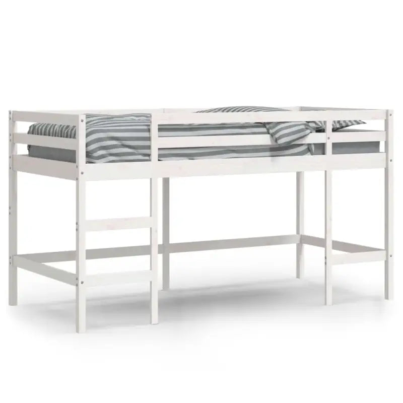 Hoogslaper voor kinderen van massief grenenhout voor ruimtebesparing - Bedden & bedframes